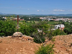View of Medjugorea from Apparition Hill